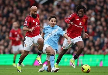 Man United Tumbangkan Man City 2-0 di Liga Inggris