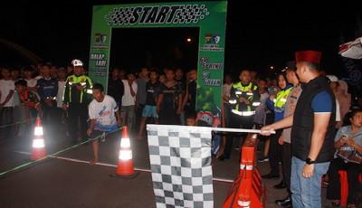 Ciptakan Situasi Kamtibmas Selama Ramadhan 1447 H, Polres Bengkalis Gelar Balap Lari