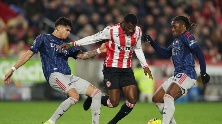 Arsenal Gagal Menang, Brentford Paksa Hasil Imbang 1-1
