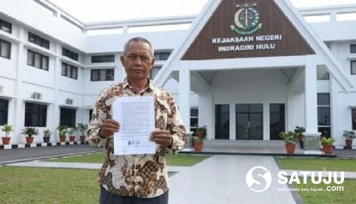 Laporan Dugaan Gratifikasi PT SBP Menggema, Tiga Kades dan Satu Lurah Inhu Diseret ke Kejaksaan