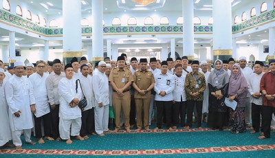Pj Wako Muflihun Buka Manasik Haji Tingkat Kota Pekanbaru