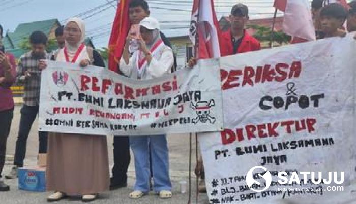 GMNI Bengkalis Demo Kejari, Desak Audit Dana Rp224 Miliar di PT Bumi Laksamana Jaya