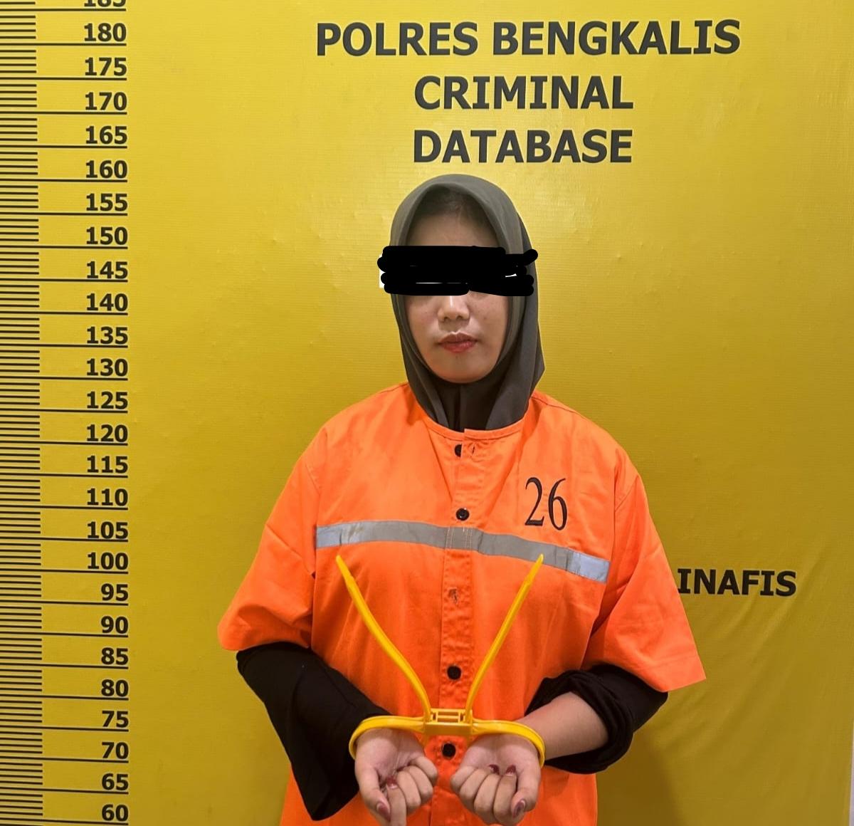 Polres Bengkalis Tahan Tersangka Penggelapan Dalam Jabatan, Dana Perusahaan Diduga Dipakai Pribadi