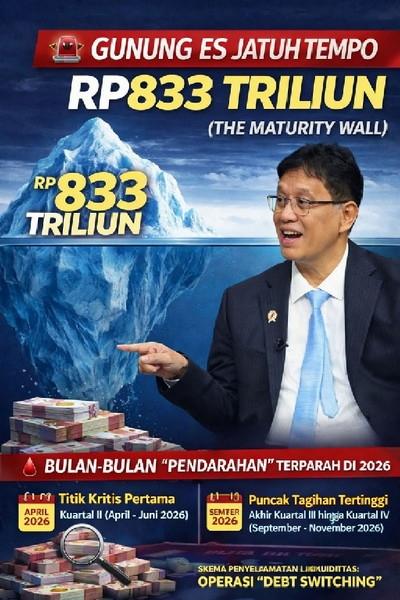 Ketika Negara Menggulung Utang: Membaca Alarm Likuiditas 2026