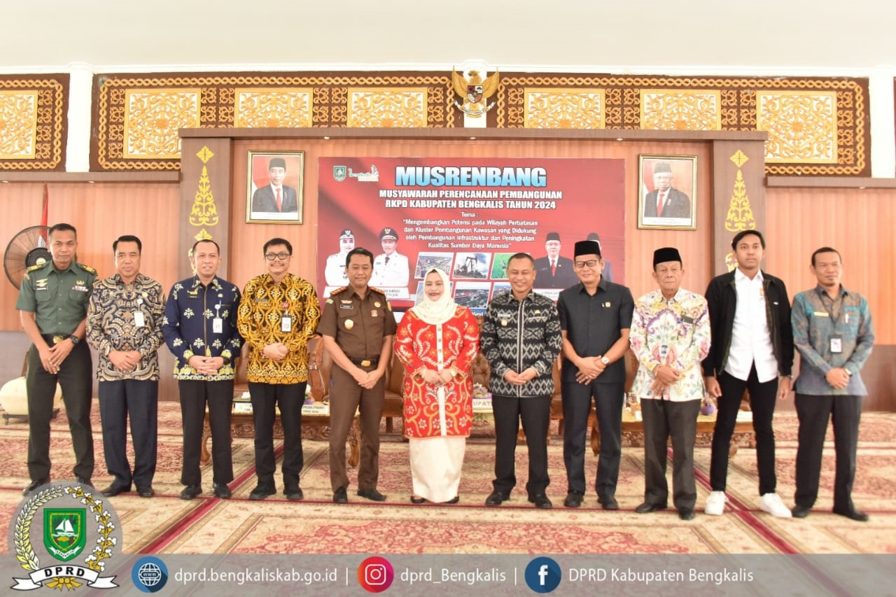 Wakil Ketua DPRD Kab Bengkalis Sofyan Hadiri Musrenbang 2024