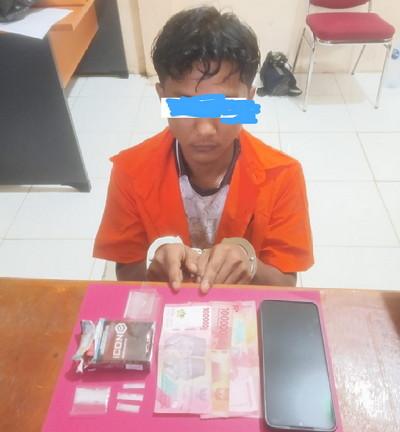 Polsek Siak Kecil Bongkar Kasus Sabu, Pria 26 Tahun Ditangkap dengan Empat Paket Narkotika