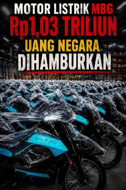 Pengadaan Motor Listrik MBG Rp1,03 Triliun Disorot, Kejagung Dalami Dugaan Penyimpangan
