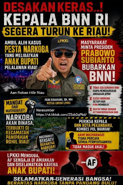 Kasus Narkoba Pekanbaru: Alasan "Terpapar Asap Ganja" Tuai Kritik Publik