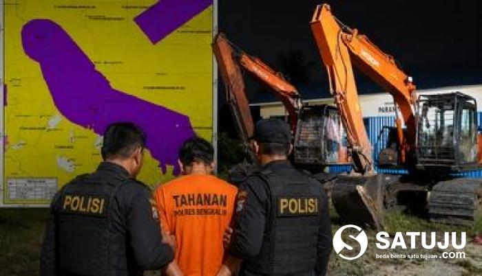 Duduki Kawasan Hutan Tanpa Izin, Polisi Tetapkan Warga Bengkalis sebagai Tersangka