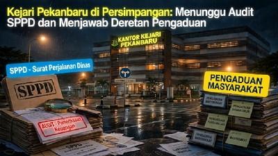 Dua Isu Hukum Soroti Kejari Pekanbaru, Ini Bedanya