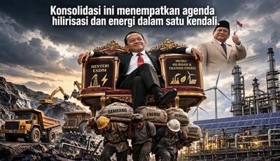 Bahlil Rangkap Jabatan, Kendali Hilirisasi dan Energi Kini Satu Tangan