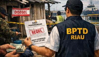Kabalai BPTD Riau Terbitkan Surat Pengosongan Paksa Bedeng di Pelabuhan Mengkapan, Diduga Tebang Pilih dan Ada "Permainan"