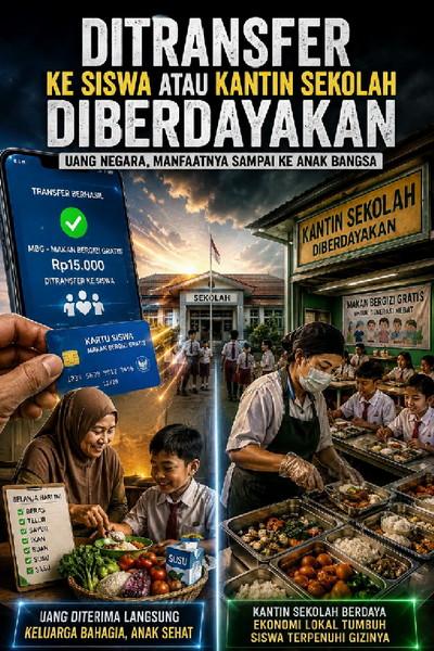 Dana MBG Langsung ke Siswa Dinilai Lebih Efektif Cegah Kebocoran Anggaran