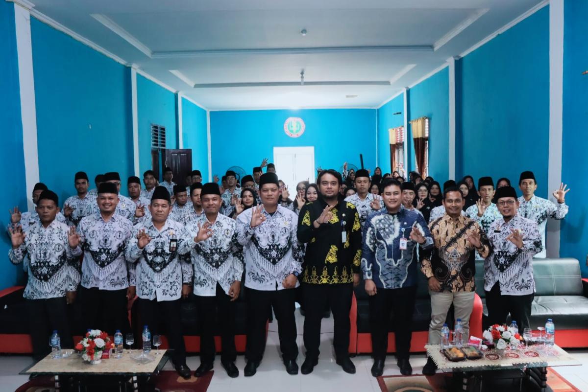 Pengurus PGRI Ranting Se-Kecamatan Bengkalis Resmi Dikukuhkan, Perkuat Sinergi Majukan Pendidikan
