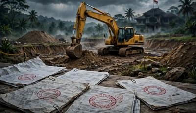 Sewa Excavator Berujung Laporan: Penipuan atau Sengketa Perdata di Kampar?