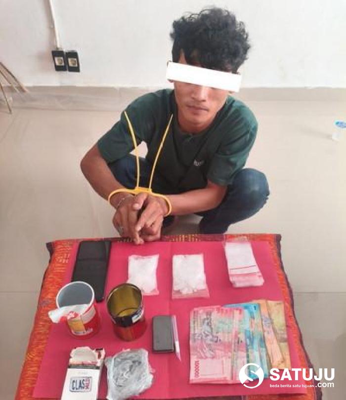 Dua Paket Besar Sabu Disita di Bathin Solapan, Pria 25 Tahun Ditangkap