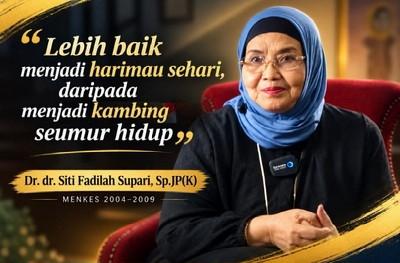 Siti Fadilah: Melawan WHO, Menang di Dunia, Tumbang di Negeri Sendiri?