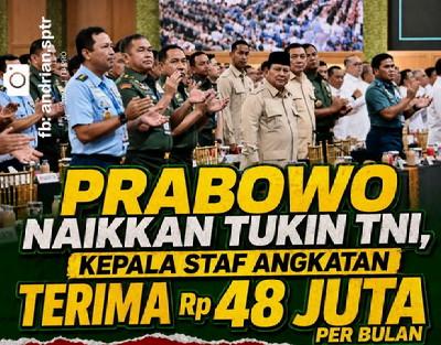 Gaji Guru Belum Naik, Tukin TNI Justru Jadi Sorotan