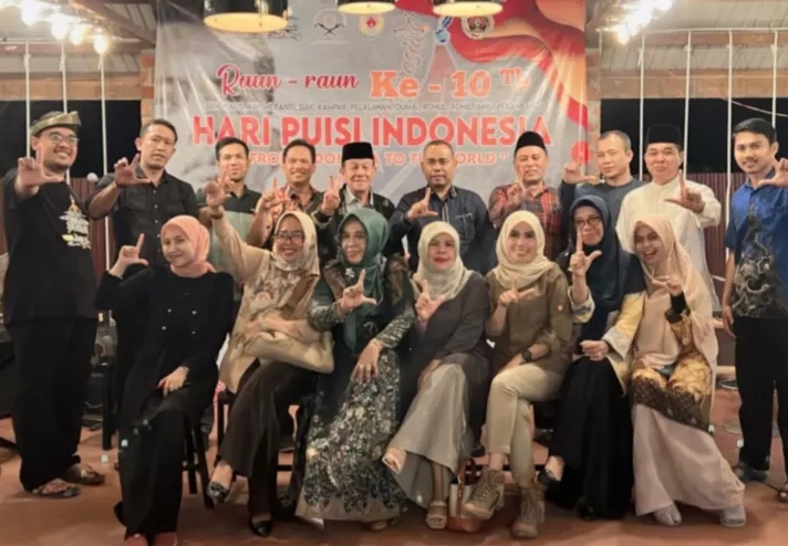 Komunitas Rumah Sunting Pekanbaru bersama Penyair Bengkalis Gelar Pembacaan Puisi di 10 Kabupaten