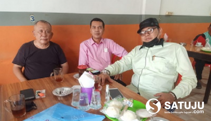 Larshen Yunus Temui Tokoh Masyarakat Riau, Fajar MS: "Beliau ini Murni Berjuang Melawan Korupsi"