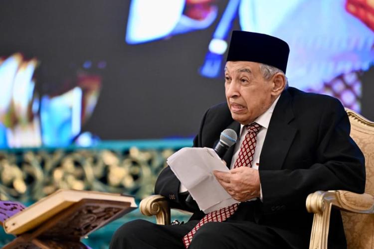 Pesan Quraish Shihab di Istana: Perdamaian Harus Berjalan Bersama Keadilan