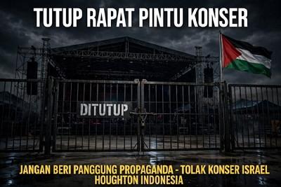 Tutup Rapat Pintu Konser, Jangan Beri Panggung Propaganda