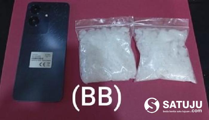 Kurir Sabu Ditangkap di Pelabuhan JU Mundam, Polisi Sita 198 Gram Narkotika