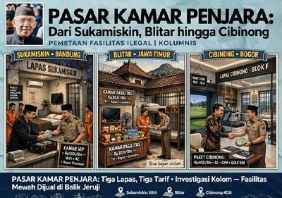 Kamar Berbayar di Balik Tembok Lapas, Mengapa Pengawasan Kecolongan?