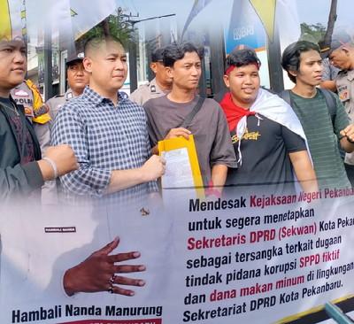 Kasus SPPD Fiktif DPRD Pekanbaru Memanas, AMATIR Desak Sekwan Jadi Tersangka