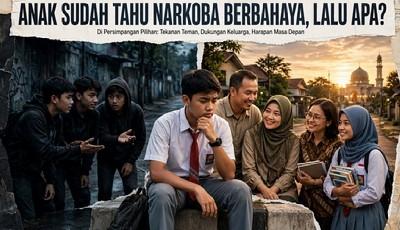 Anak Sudah Tahu Narkoba Berbahaya, Lalu Apa?