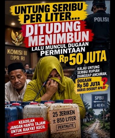 Untung Seribu vs Ancaman Rp60 Miliar, Jerat UU Migas Dipersoalkan