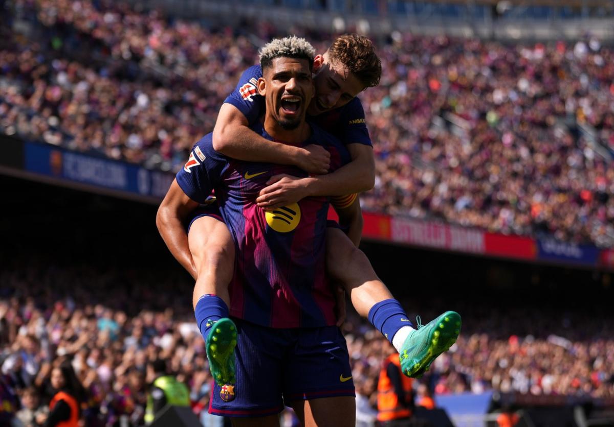 Barcelona Intensifkan Persiapan di Inggris, Fermin Lopez dan Ronald Araujo Kian Dekat Comeback