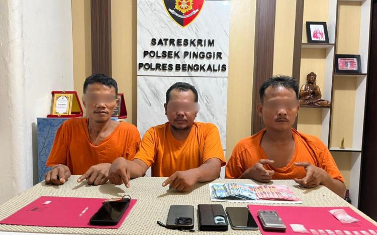 Peredaran Sabu Terbongkar, Polsek Pinggir Kejar Pemasok Utama