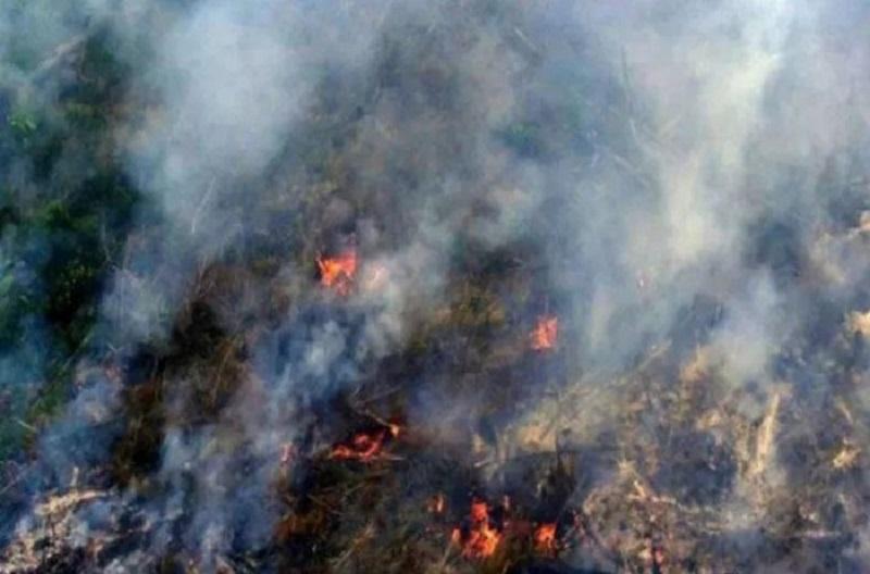 Karhutla Riau Kembali Membara, Helikopter Water Bombing Dikerahkan ke Inhu dan Bengkalis