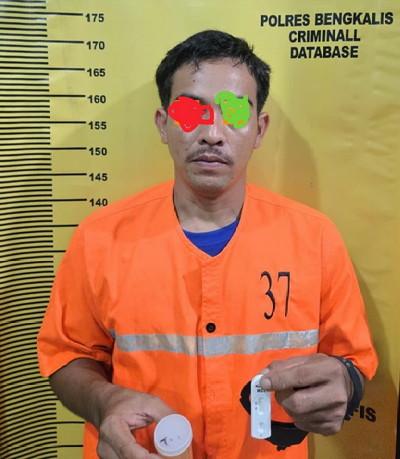 Security Dinas Perpustakaan Bengkalis Ditangkap, Polisi Sita Sabu dan Dua Ponsel
