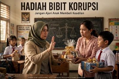 Hadiah Bibit Korupsi: Jangan Ajari Anak Membeli Keadilan