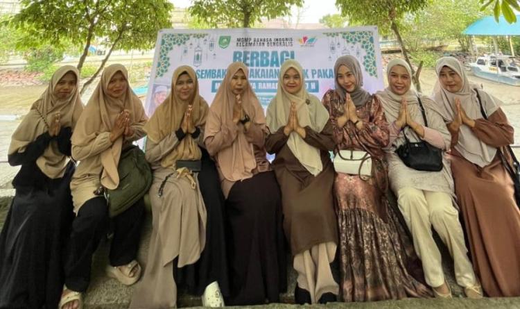 Dari Guru untuk Masyarakat: MGMP Bahasa Inggris Bengkalis Berbagi di Bulan Ramadan