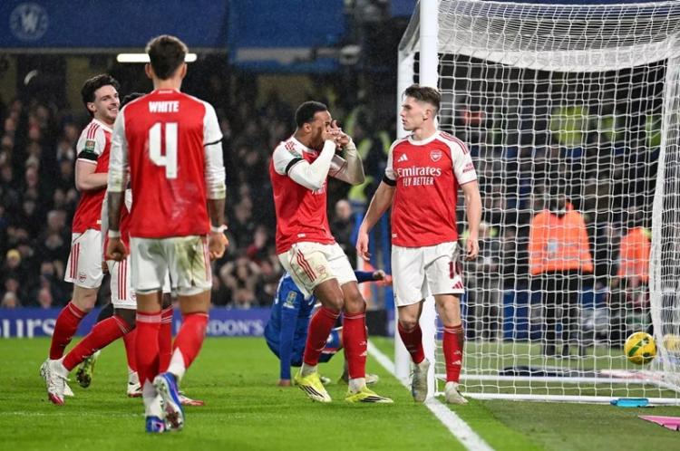 Arsenal Tekuk Chelsea 3-2 di Leg Pertama Semifinal Carabao Cup