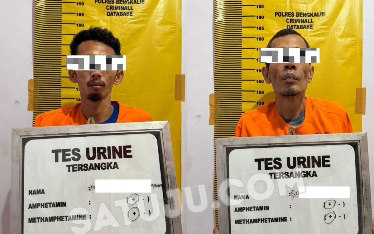 Berawal dari Laporan Call Center 110, Polres Bengkalis Ungkap Kasus Penyalahgunaan Sabu di Mandau