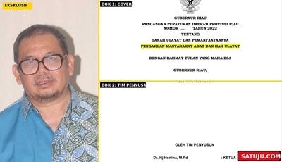 M. Rawa Kritik Tim Perumus Naskah Akademik Tanah Ulayat Riau, Kepastian Hak Adat Dipersoalkan