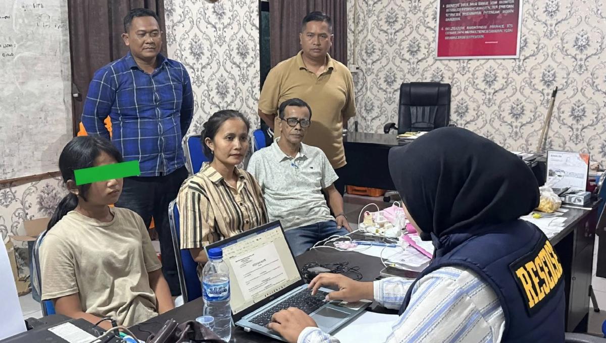 Polsek Rupat Dampingi Korban Anak, Penanganan Dikawal Dinas PPPA
