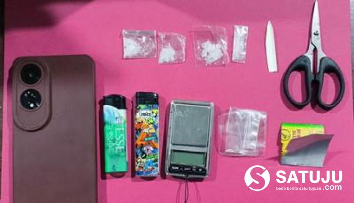 IRT di Sungai Pakning Ditangkap, Polisi Sita Sabu dan Timbangan Digital