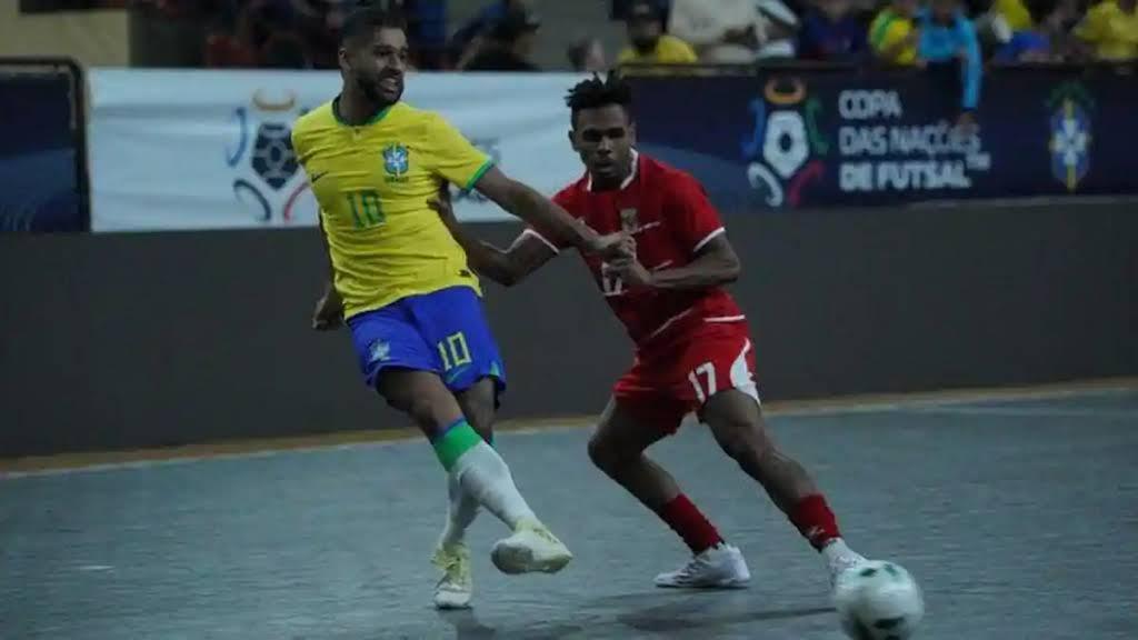 Timnas Futsal Indonesia Takluk dari Brasil, Tiket Semifinal Kini Dipertaruhkan