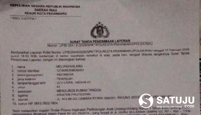 Kasus Penganiayaan Siswa SMPN 12 Pekanbaru Naik Penyidikan, Keluarga Korban Tuntut Tanggung Jawab Sekolah