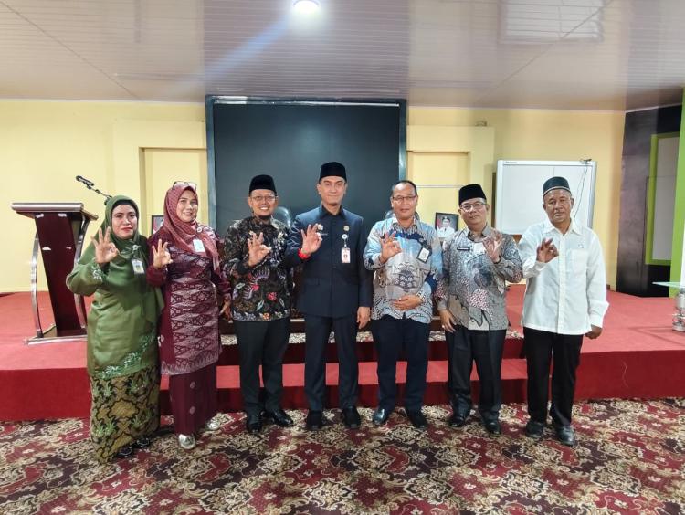 Implementasi Reformasi ASN, Kadisdik Bengkalis Lantik Empat Guru sebagai Pejabat Fungsional
