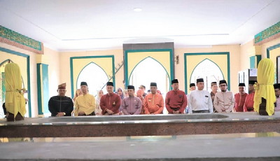 Ziarah Sambut Bulan Ramadan, Pj Wali Kota Muflihun Didampingi IPN
