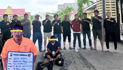 RA Pelaku Jambret Berhasil Ditangkap SatReskrim Polres Bengkalis