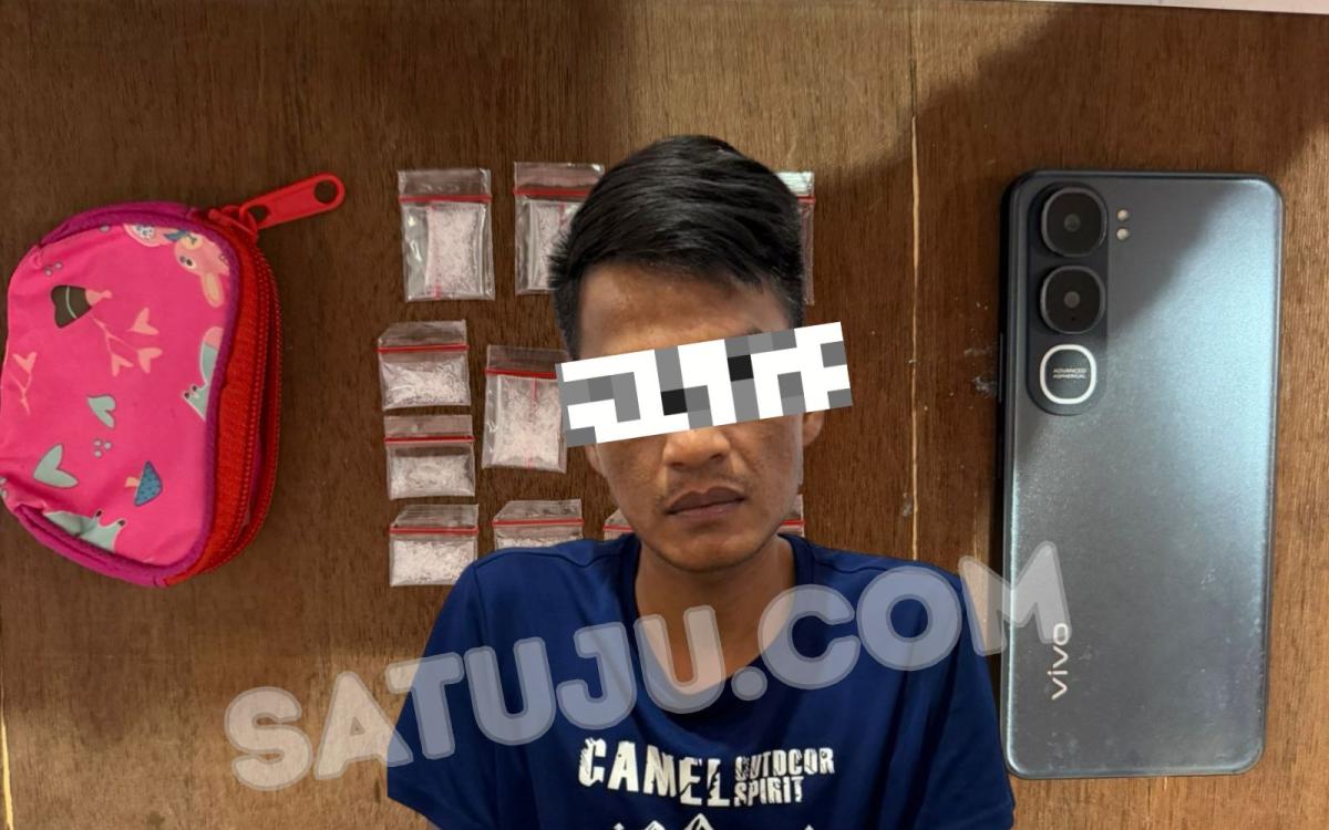 Satresnarkoba Polres Bengkalis Tangkap Terduga Pengedar Sabu di Mandau, Sita 15 Paket Narkotika