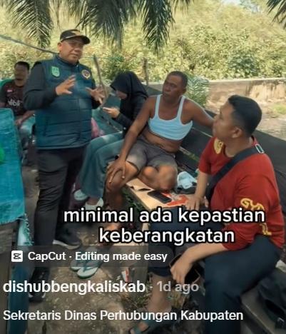 Aktivitas Erdila di Dishub Bengkalis Tuai Tanda Tanya, Diduga Bertugas Sebelum Pelantikan