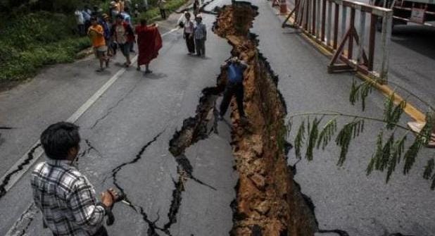 Gempa Berkekuatan 6,4 SR Lululantakkan Garut Jawa Barat
